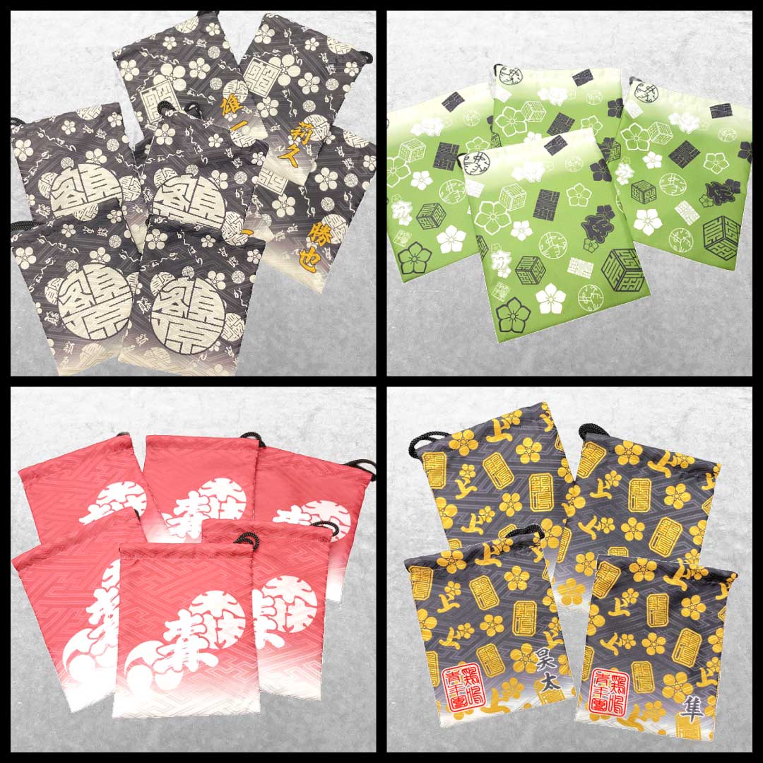 地車巾着,名入れ巾着,祭巾着,オーダー巾着,だんじり巾着