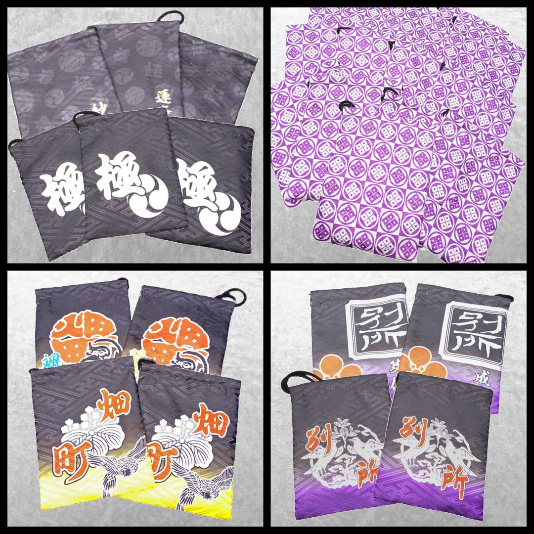 地車巾着,名入れ巾着,祭巾着,オーダー巾着,だんじり巾着
