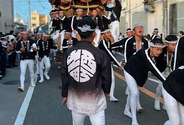 西之町_濱八_地車_祭_法被